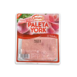 PALETA YORK 11X11 LONCHAS 500 G SERRANO