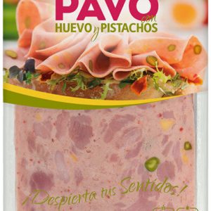PAVO C/HUEVO Y PISTACHO S-100 G SERRA