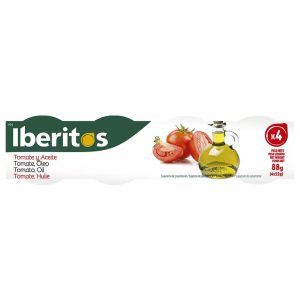 IBERITOS S-4 TOMATE 4*25 G