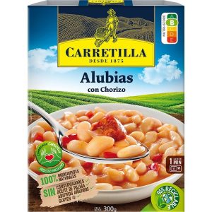 ALUBIA CON CHORIZO T-300 G CARRETILLA