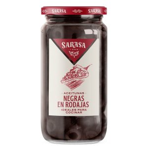 ACEITUNA NEGRA RODAJA L-3 K SARASA
