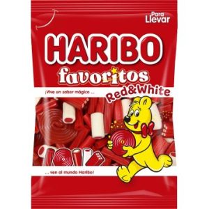 HARIBO FAVORITOS RED&WHITE B-90 GR